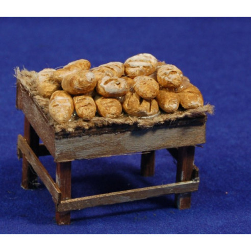 Bank bread little 5,5 cm wood