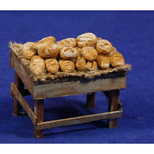 Bank bread little 5,5 cm wood