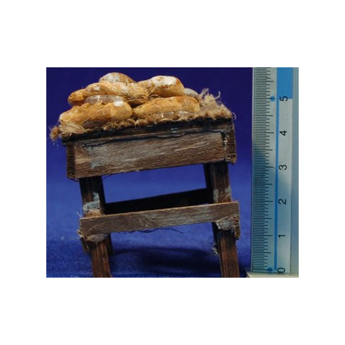 Banco pane piccolo 5,5 cm legno
