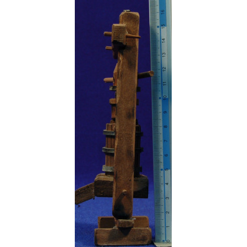 Premsa vino 16 cm madera