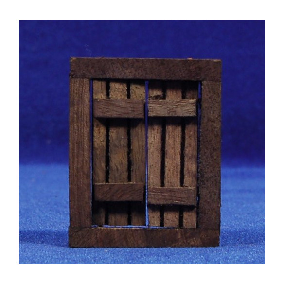 Finestra 4,8x6 cm legno