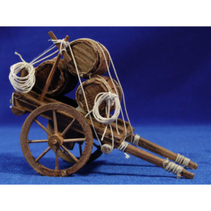 Carro botes 17 cm fusta