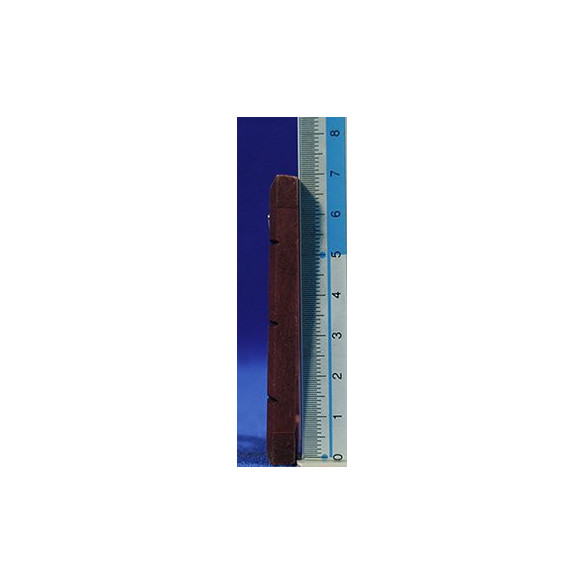 Finestra con griglia cuadrata 7 cm metallo e legno