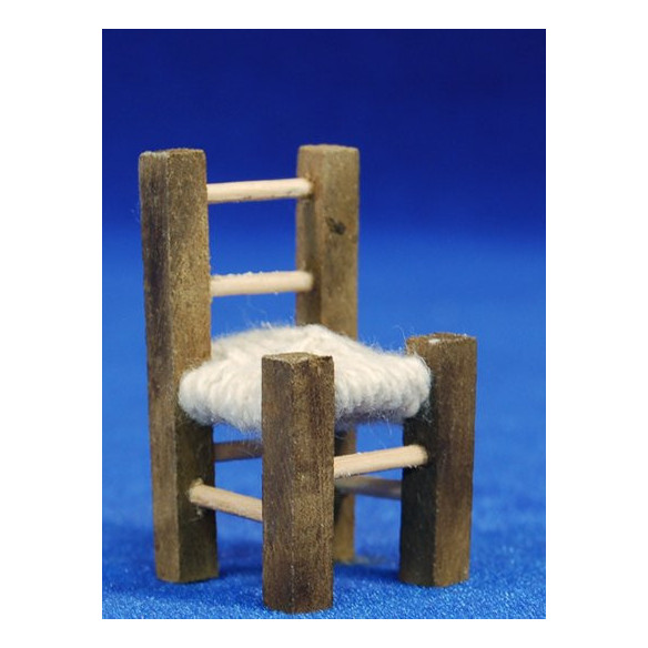 Silla 4 cm madera Belenes Puig