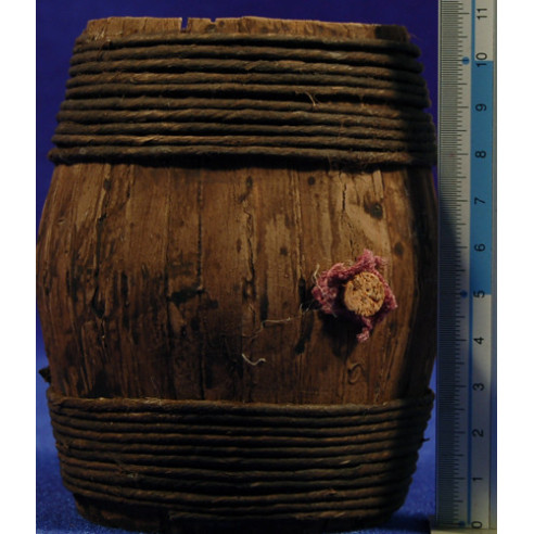 Bota 11 cm madera