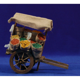 Carro espècies 17 cm fusta
