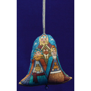 Reyes forma campana 12 cm ropa pintada