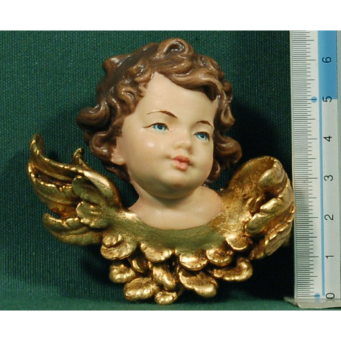 Busto de ángel colgar izquierda 7 cm resina