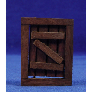 Finestra 4,3x5,5 cm legno