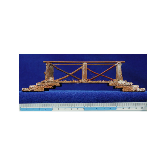 Pont pla 18 cm fusta