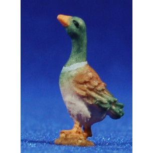 Duck 5-6 cm wood hand painted