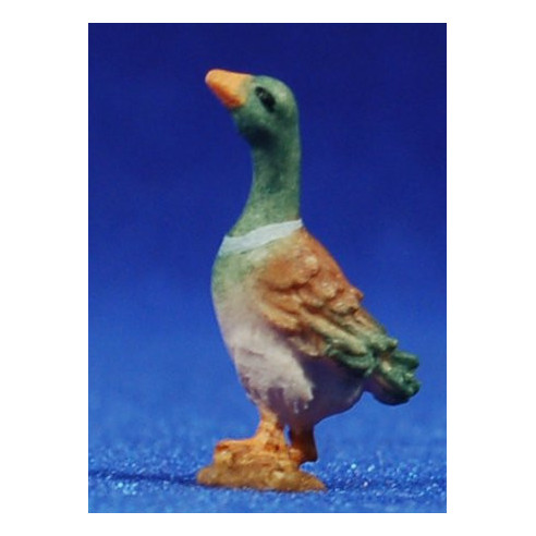 Ànec 5-6 cm fusta pintada a mà