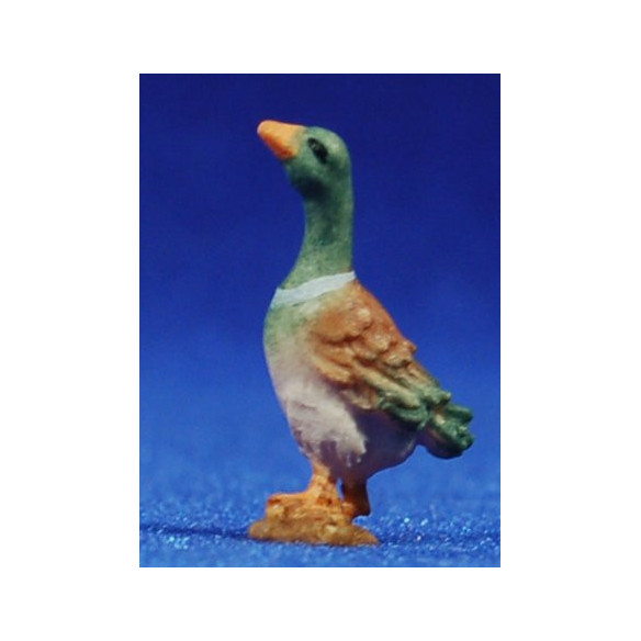 Ànec 5-6 cm fusta pintada a mà