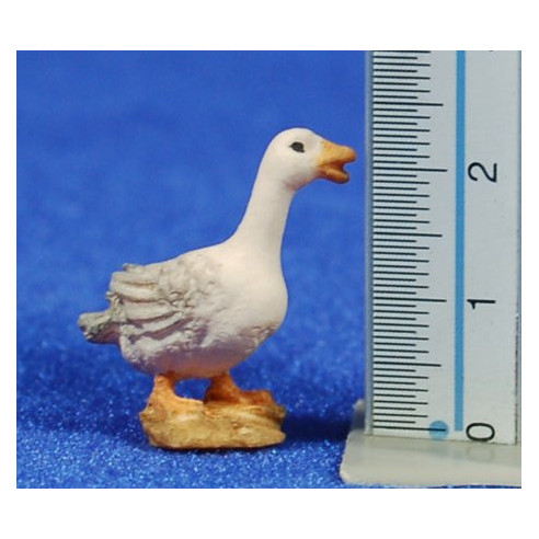 Goose 5-6 cm wood hand painted