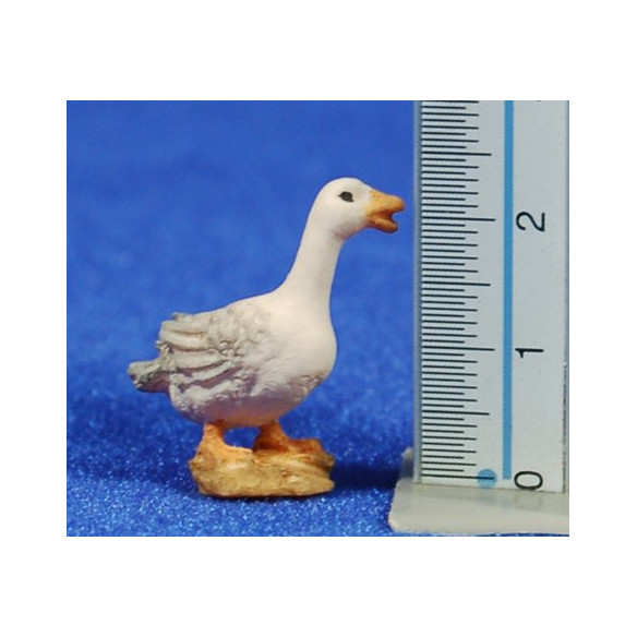 Goose 5-6 cm wood hand painted