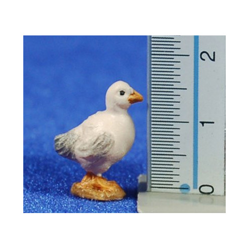 Patito 6-8 cm madera pintada a mano
