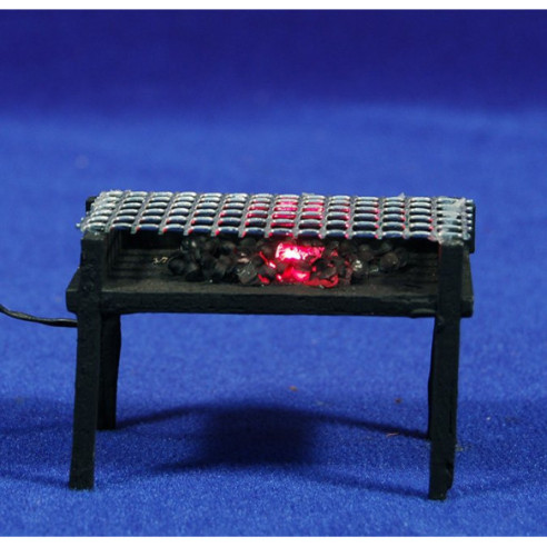 Barbacoa 5x3,5x7 cm madera