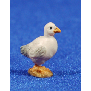 Patito 6-8 cm madera pintada a mano