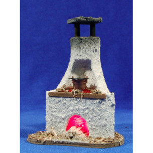 Chimney 14 cm wood