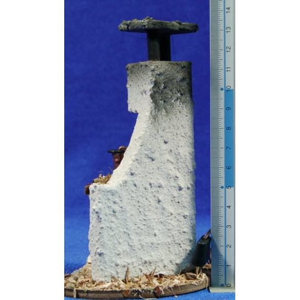 Chimenea 14 cm madera