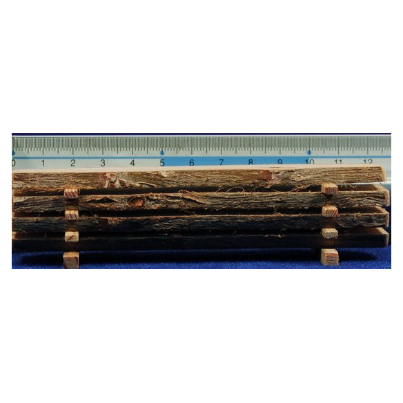 Legno tagliato 3x12 cm legno