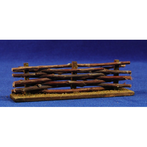 Scherma con tronchi1 4x4 cm legno