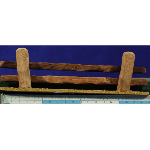 Vallado 20x6 cm madera