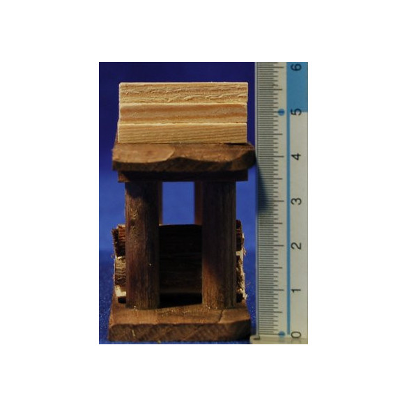 Table carpenter 12x2x6 cm wood