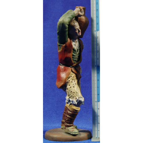 Pastor amb gerra 18 cm fang pintat Figuralia