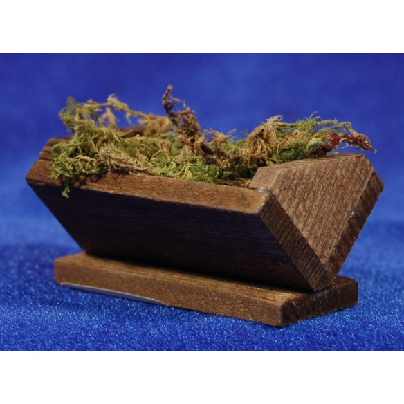 Cradle brown 5 cm wood