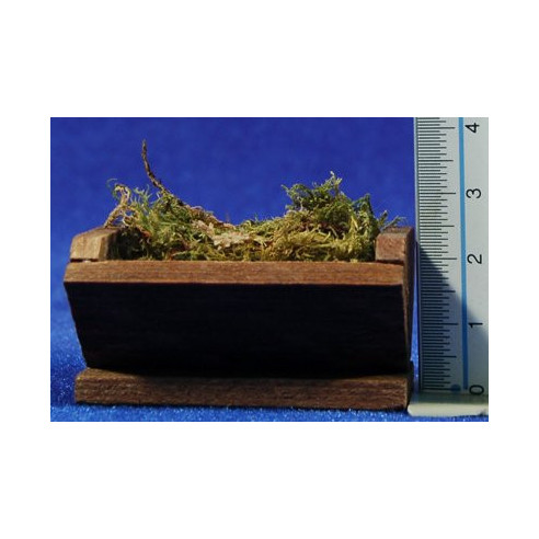 Cradle brown 5 cm wood