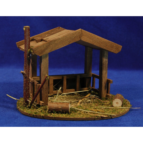 Cave open 6 cm wood