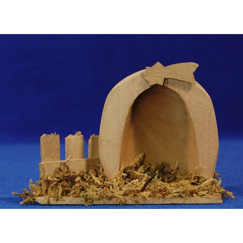 Cave light 3-4 cm wood