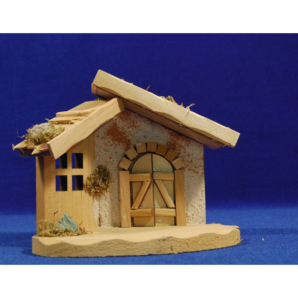 Cave light 5-6 cm wood