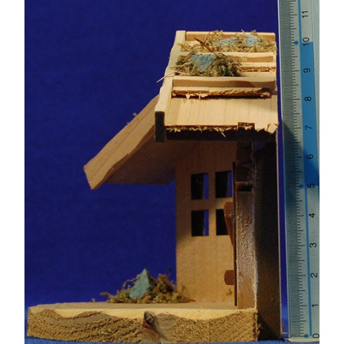 Cave light 5-6 cm wood