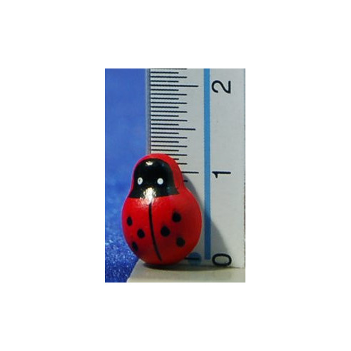 Coccinella 20 cm legno