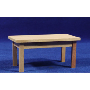 Table brown 13x6,5x6 cm wood