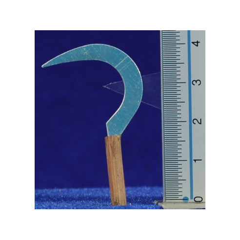 Falce 4 cm legno