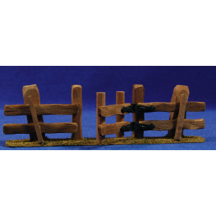 Vallat amb porta 20x6 cm fusta