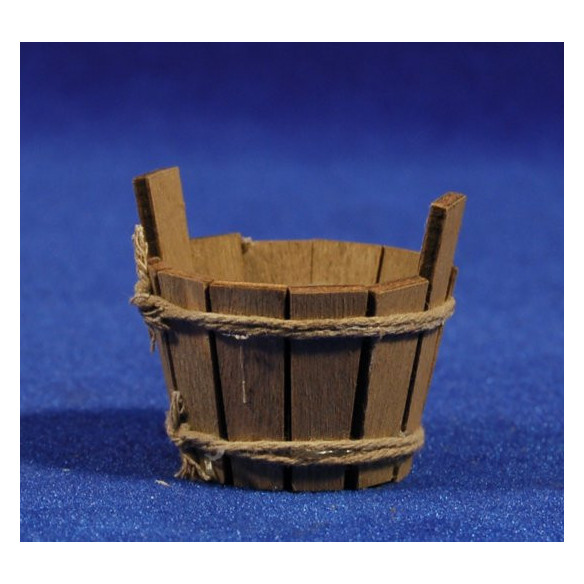 Cubell rodó 4 cm fusta