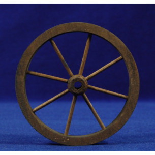 Wheel 10 cm wood
