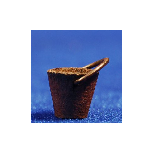 Cubo cobre 1 cm madera