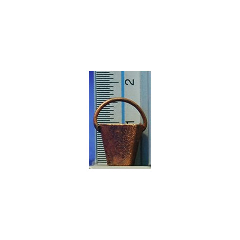 Cubo cobre 1 cm madera