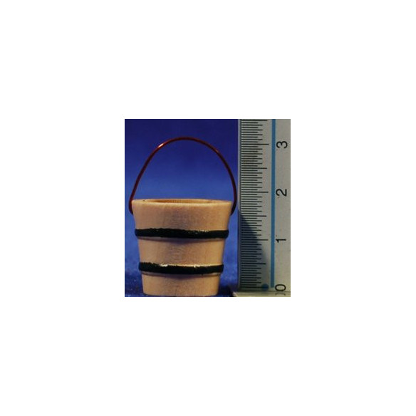 Bucket 2 cm wood