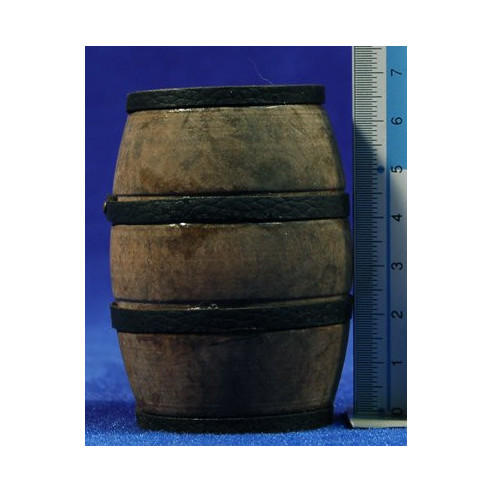 Bota 7 cm madera