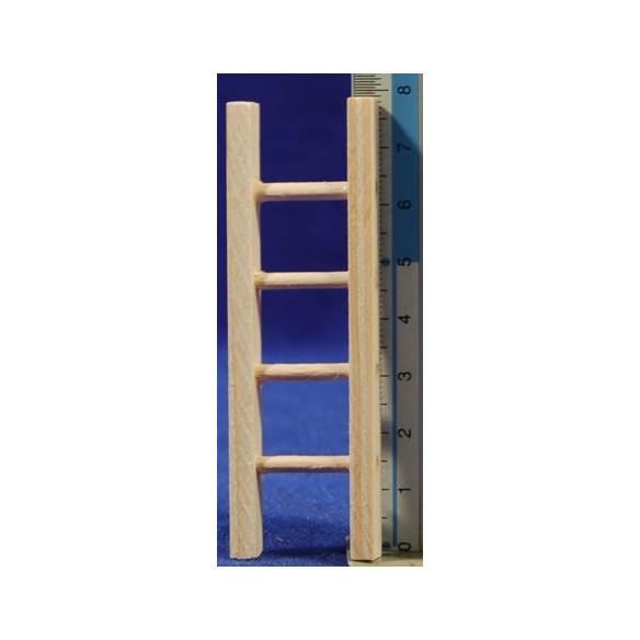 Escalera 8 cm madera