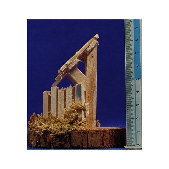 Portal claro 4-5 cm madera