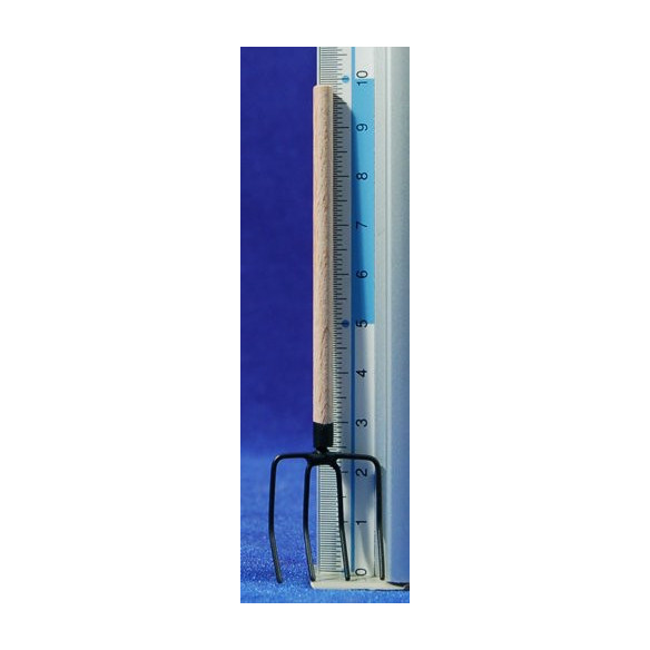 Forca 10 cm fusta i metall