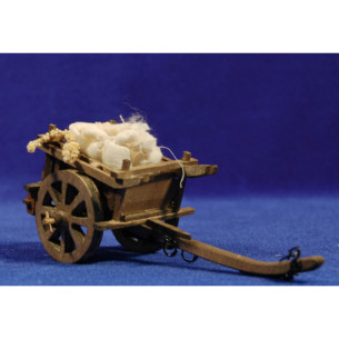 Carro sacos 16 cm madera