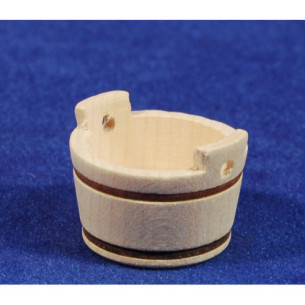 Cubell amb nanses diàmetre 3,5 cm fusta